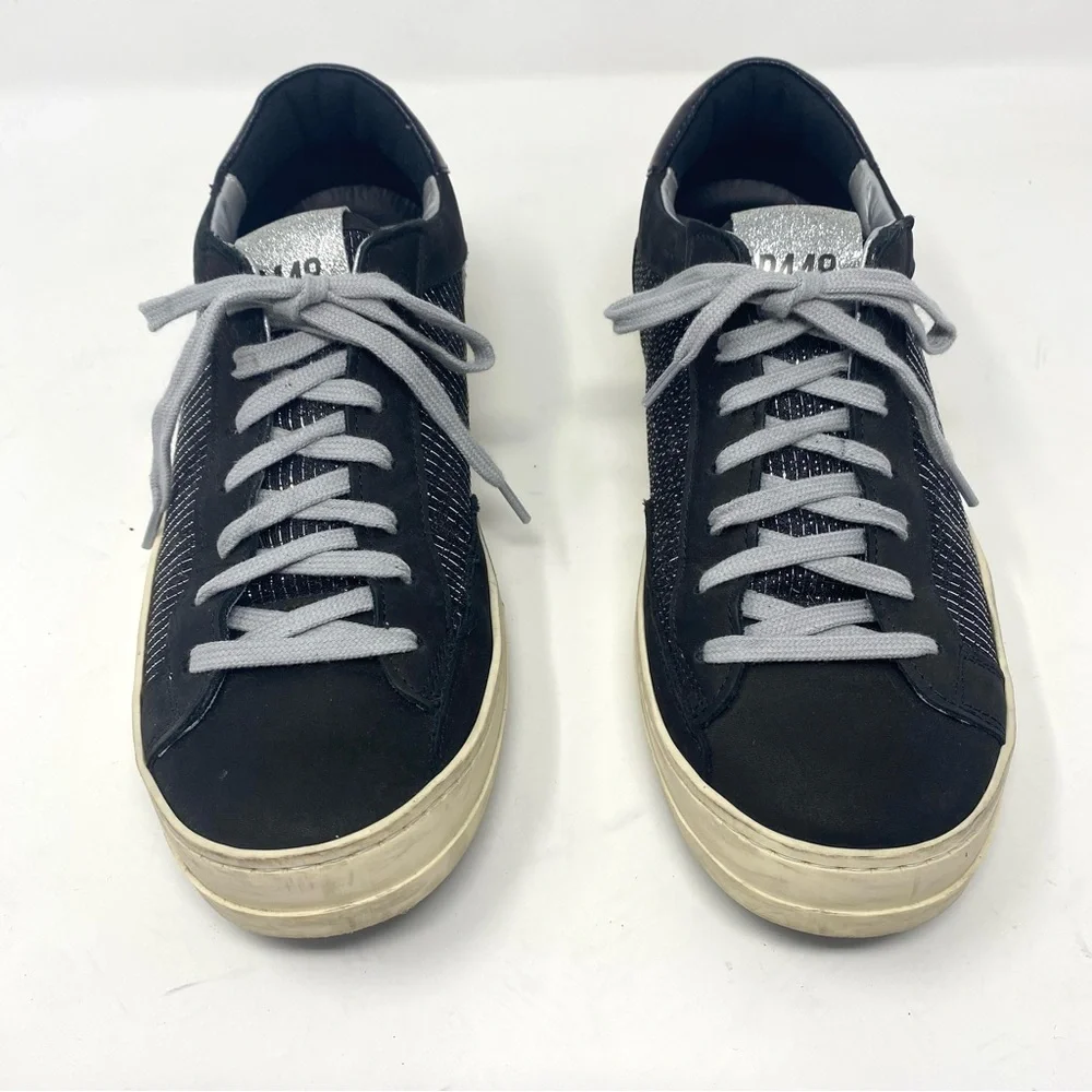 P448 John Sneakers in Blitz Leather and Metallic - Picture 12 of 12